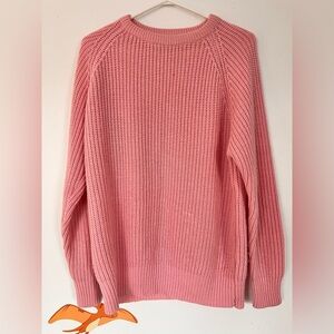 Vintage Club Europe Cozy Pink Knit Sweater